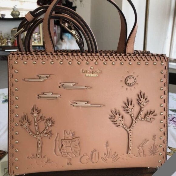 Kate Spade Anniversary Bag with Shoulder Strap-Desert Muse-PXRU8936 - Picture 1 of 4